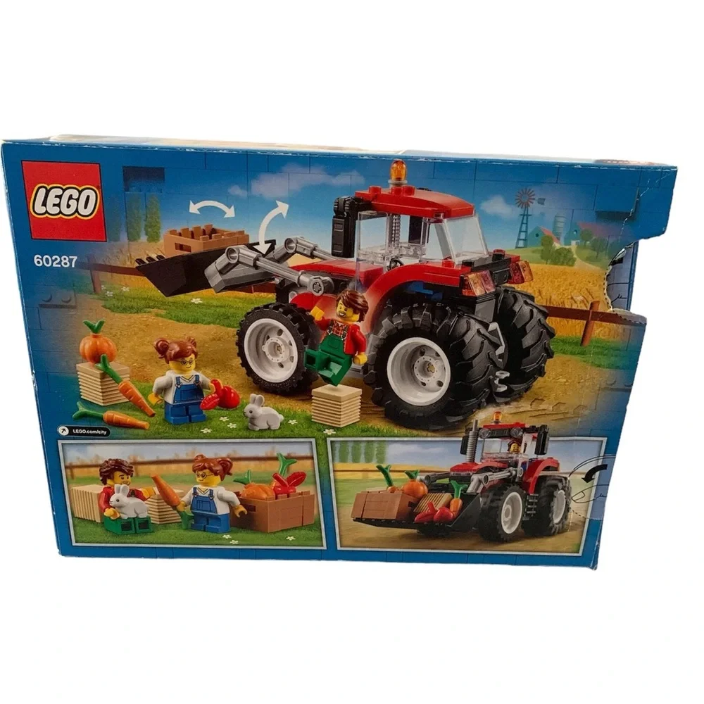 Lego City Tractor 60287 Ages 5+ Building Toy 148 pcs